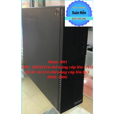 bộ máy LENOVO H81 học online, games....
