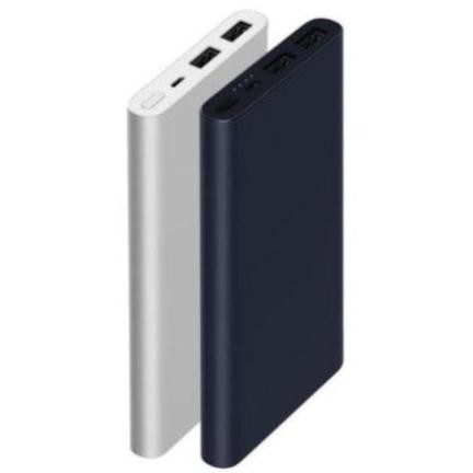 Pin Sạc Dự Phòng Xiaomi Gen 2S New (Version 2018) 10000 mAh 2 Cổng USB Hỗ Trợ Sạc Nhanh QC 3.0 - Hàng Chính Hãng