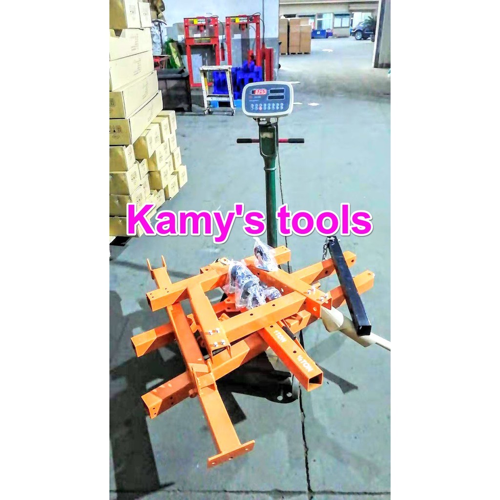 Cẩu móc động cơ ô tô 2 tấn nặng 84kg 2 xy lanh bơm nhanh gấp 2 lần