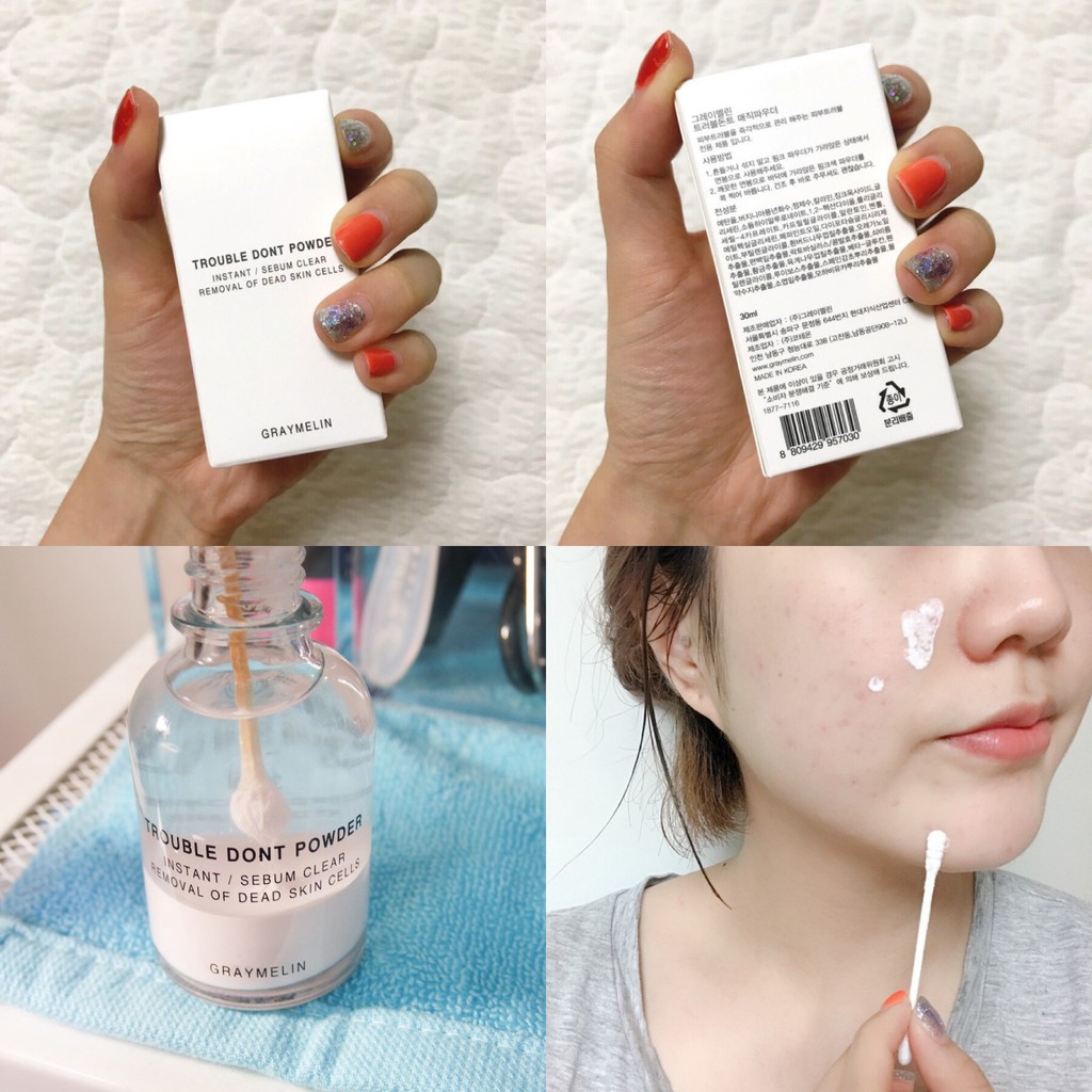 Chấm mụn Graymelin Trouble Dont Powder