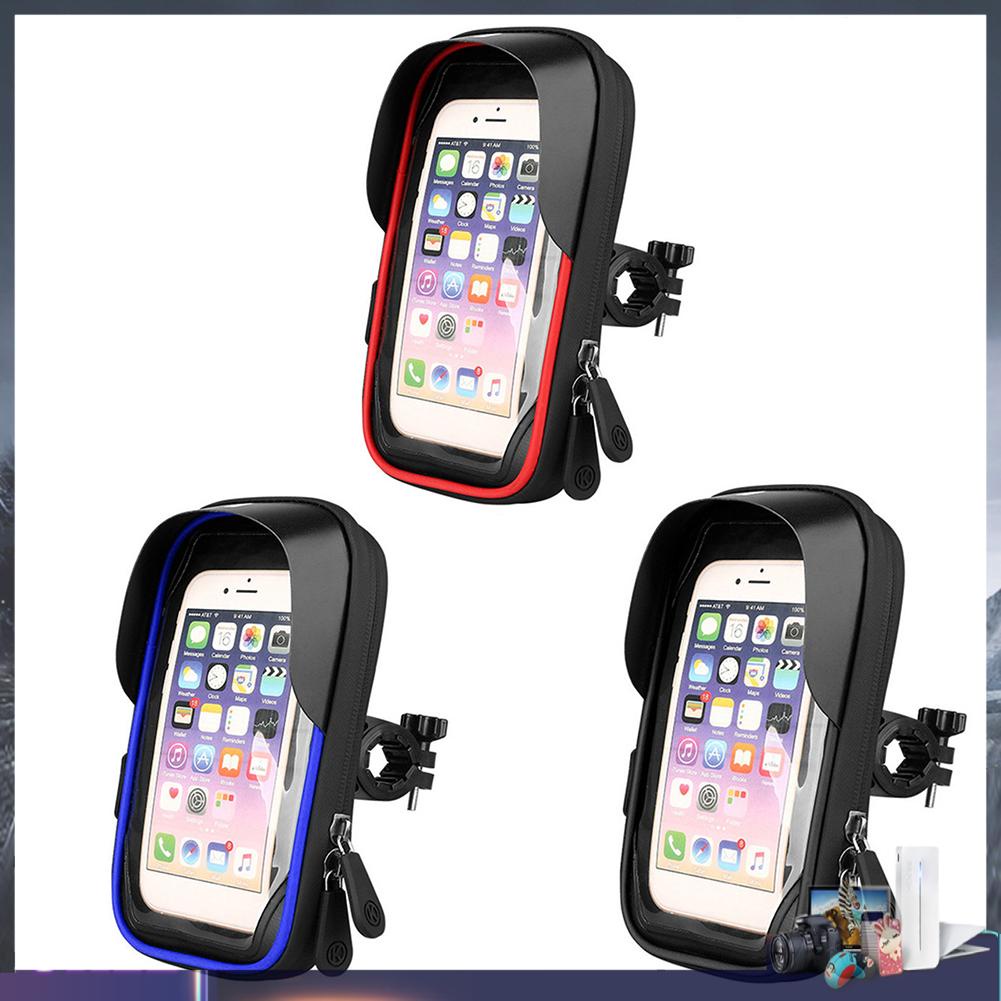 Giá Đỡ Điện Thoại Gắn Xe Máy/Xe Đạp Có Thể Chạm Màn Hình Cảm Ứng