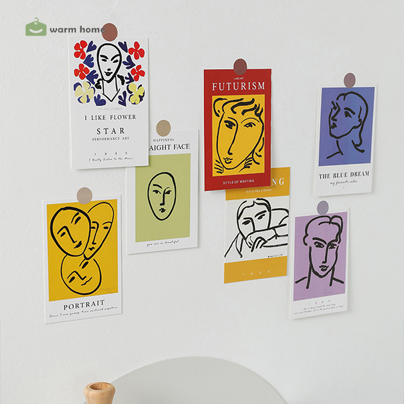 Bộ 15 Tấm Bưu Thiếp Và Sticker Trang Trí Xinh Xắn