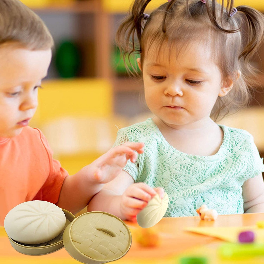 Đồ Chơi Squishy Hình Bánh Bao Giúp Giảm Căng Thẳng