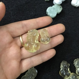 Tì Hưu Thạch Anh vàng - đá tự nhiên 100%