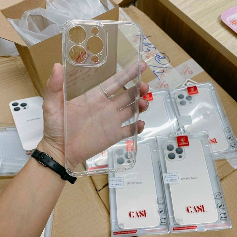 Ốp Lưng Dẻo Trong KST Bảo Vệ Camera iPhone 14 Pro Max, 14 Pro, 14 Max, 14