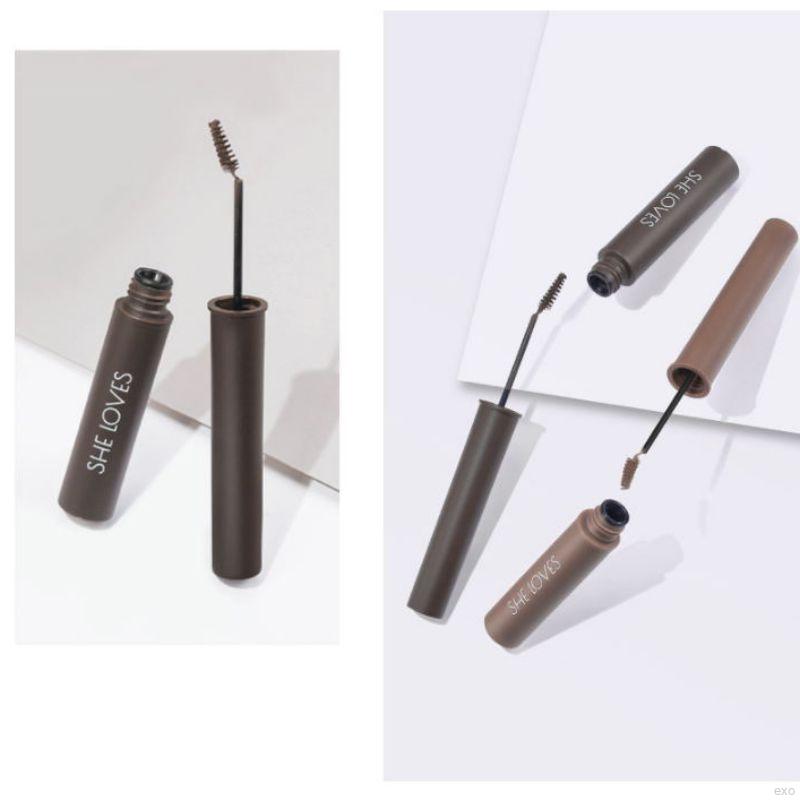 Gel nhuộm lông mày SHELOVES 3 màu chống nhòe + nước lâu trôi
