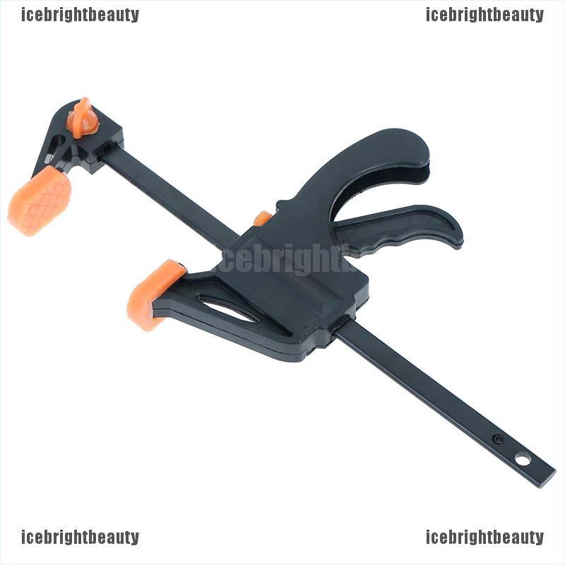 ★U I I ★Kẹp Chữ F Tháo Gỡ Nhanh Kích Thước 4 Inch Chuyên Dụng Trong Làm Gỗ