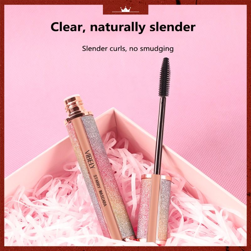 Mascara sợi tơ 4D màu đen chống thấm nước chuốt dài và cong mi
 | BigBuy360 - bigbuy360.vn