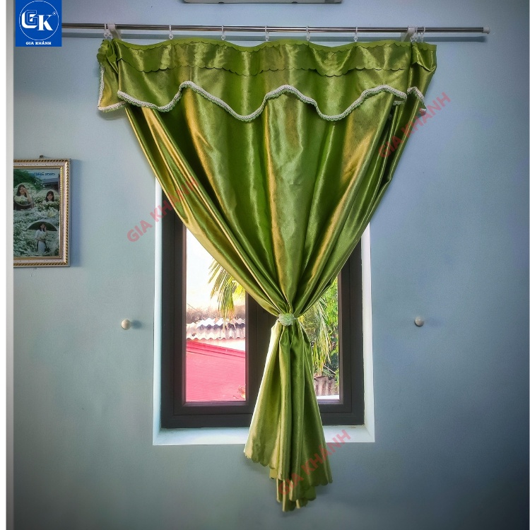 màn cửa rèm ri đô móc thẳng rèm thử đồ thay đồ live màn cửa sổ cản nắng