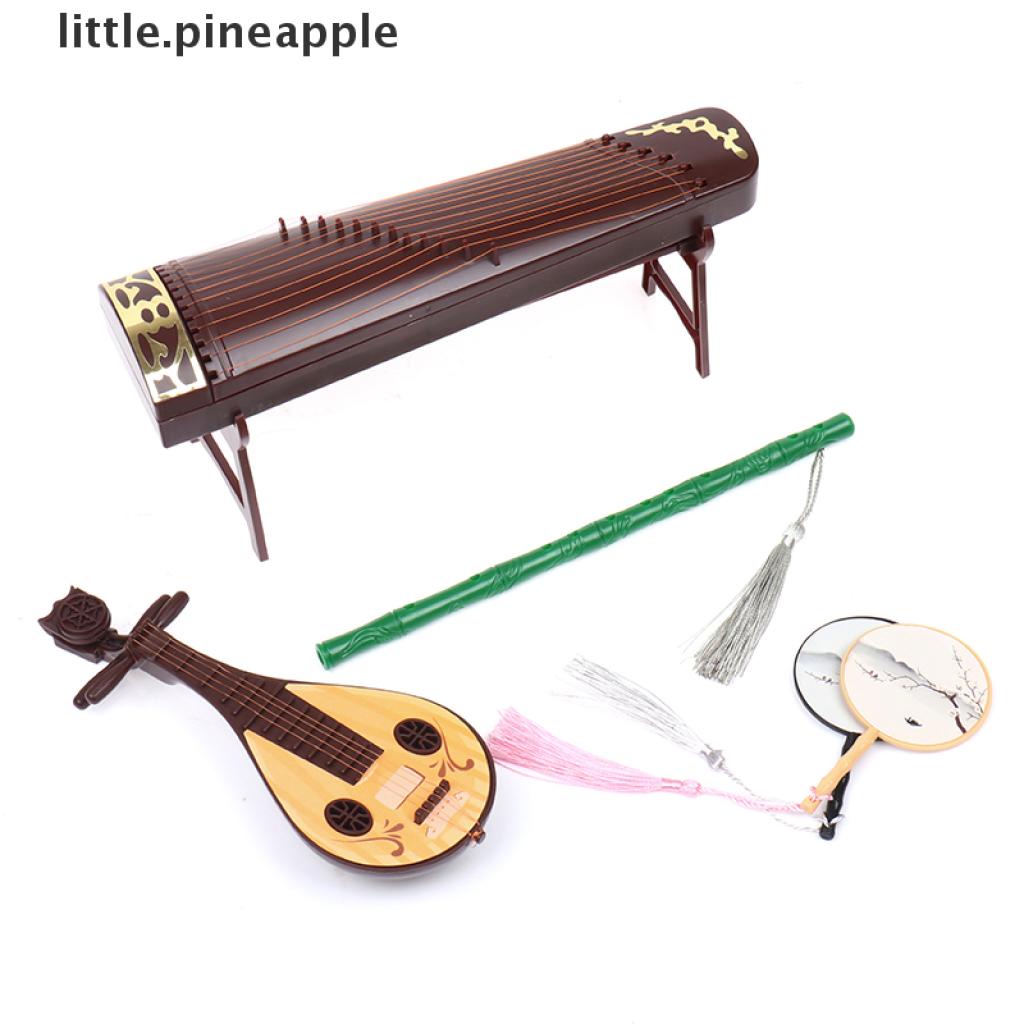 Màn xếp/ Sáo/ Quạt/ Đàn tỳ bà/ Đàn cổ tranh mini trang trí nhà búp bê