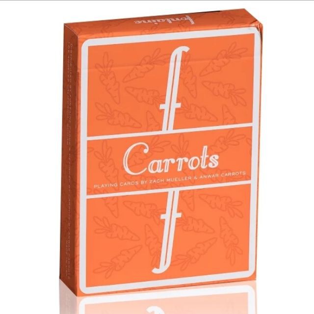 Bài tây poker Fontaine Carrots v1 Playing Cards