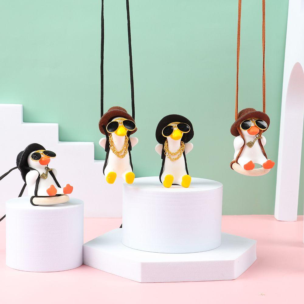 Phụ Kiện Treo Trang Trí Hình Chú Vịt Hoạt Hình Sáng Tạo