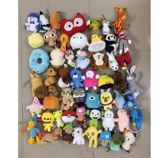 Set gấu bông nhí 50con