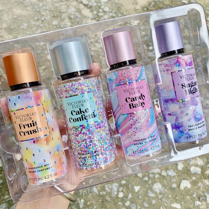 Xịt thơm toàn thân Victoria's Secret body mist mẫu mới đủ mùi