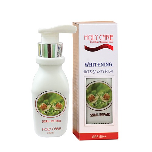 HOLY CARE - KEM DƯỠNG TRẮNG DA TOÀN THÂN - TINH CHẤT CHIẾT XUẤT TỪ ỐC SÊN