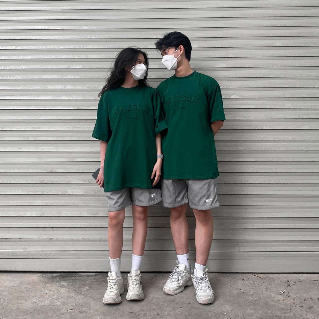 ÁO THUN FF FORM RỘNG SIGNATURE SAIGON CLASSIC TEE,VẢI THUN 2 CHIỀU COTTON 250GSM