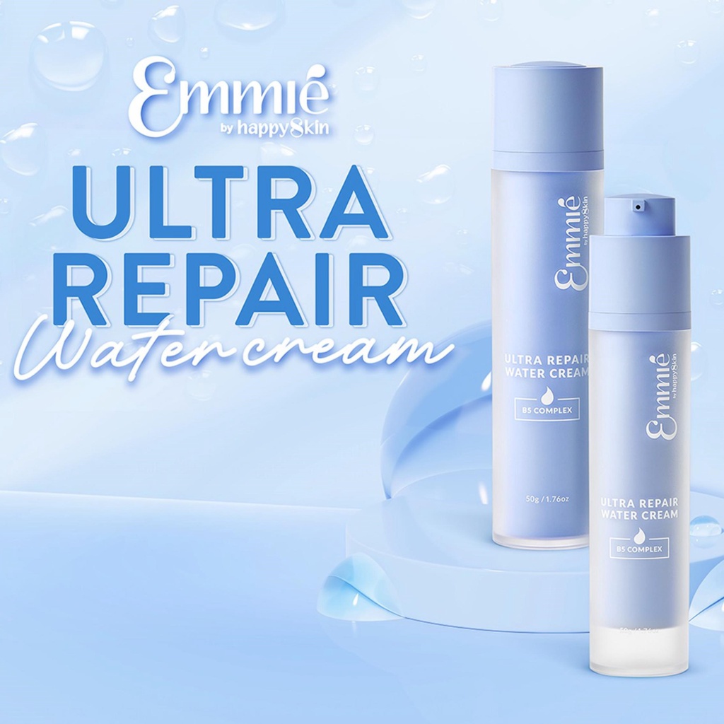 Kem dưỡng ẩm phục hồi B5 Emmie làm dịu Ultra Repair Watercream Complex Emmié by Happy Skin 50g