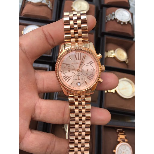 Đồng hồ nam nữ Michael kors MK5569 full 5 kim hãng