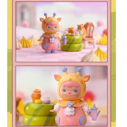 POP MART PUCKY Động Vật Tiệc Trà