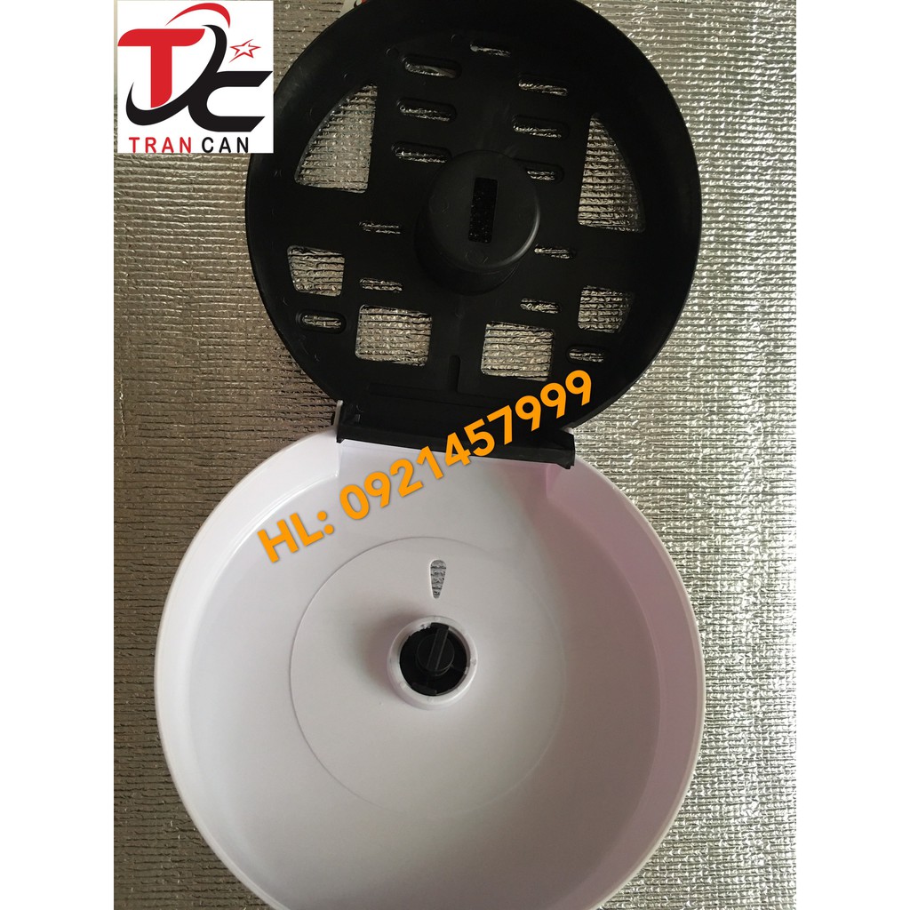 Hộp đựng giấy vệ sinh cuộn lớn màu trắng