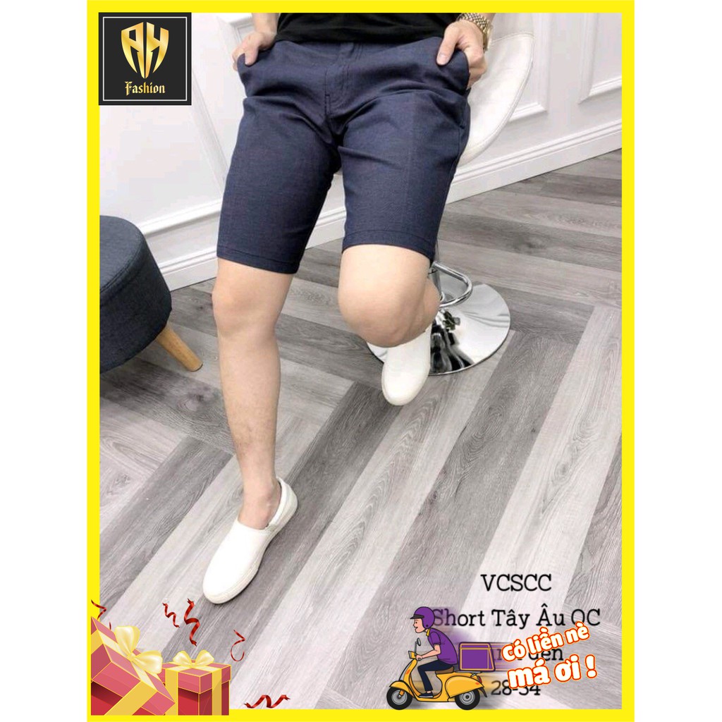 ẢNH THẬT_QUẦN SHORT TÂY ÂU NAM 5 MÀU CAO CẤP AHFASHION