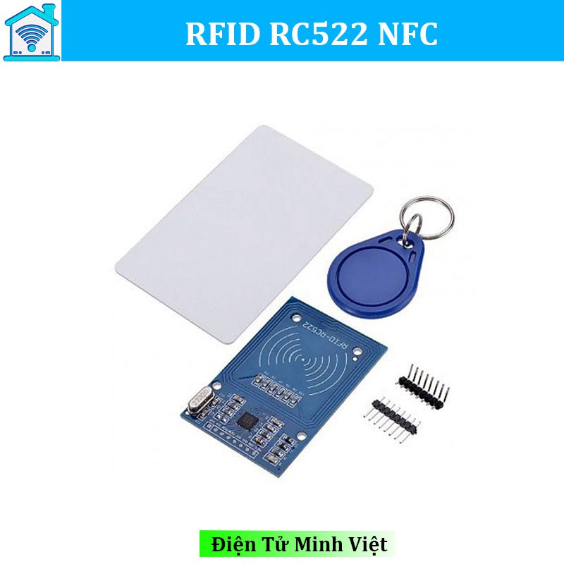 Mạch RFID RC522 NFC 13.56Mhz - Module Arduino