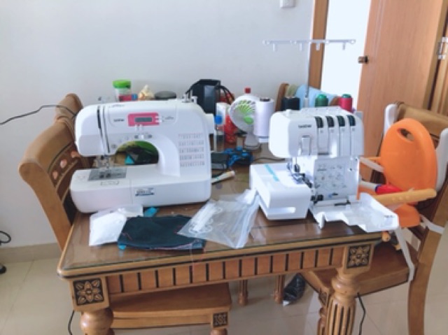 Máy vắt sổ Brother 2104D - Hàng chính hãng Nhật