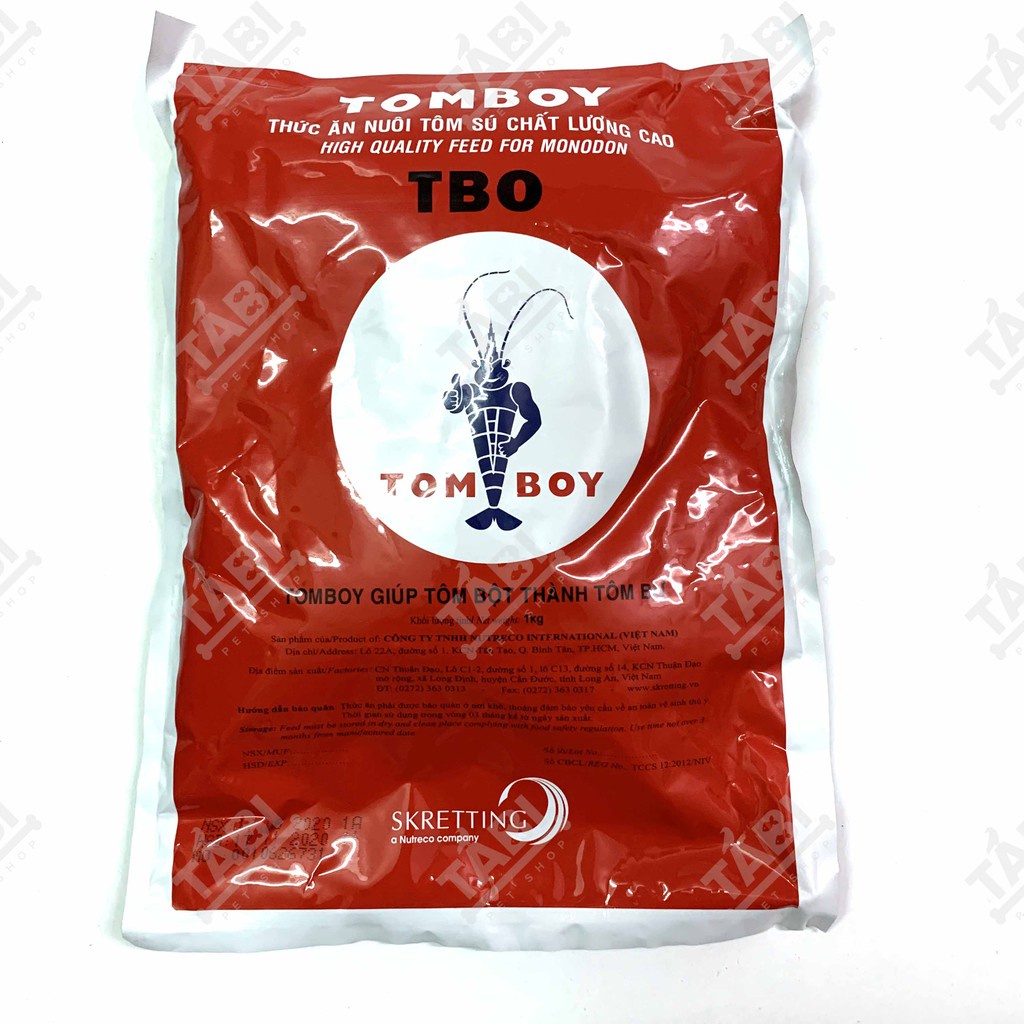 1KG Cám TOMBOY/ MICRO TOMBOY Dạng Chìm và Nổi - Thức Ăn Cao Cấp Cho Cá, Tôm
