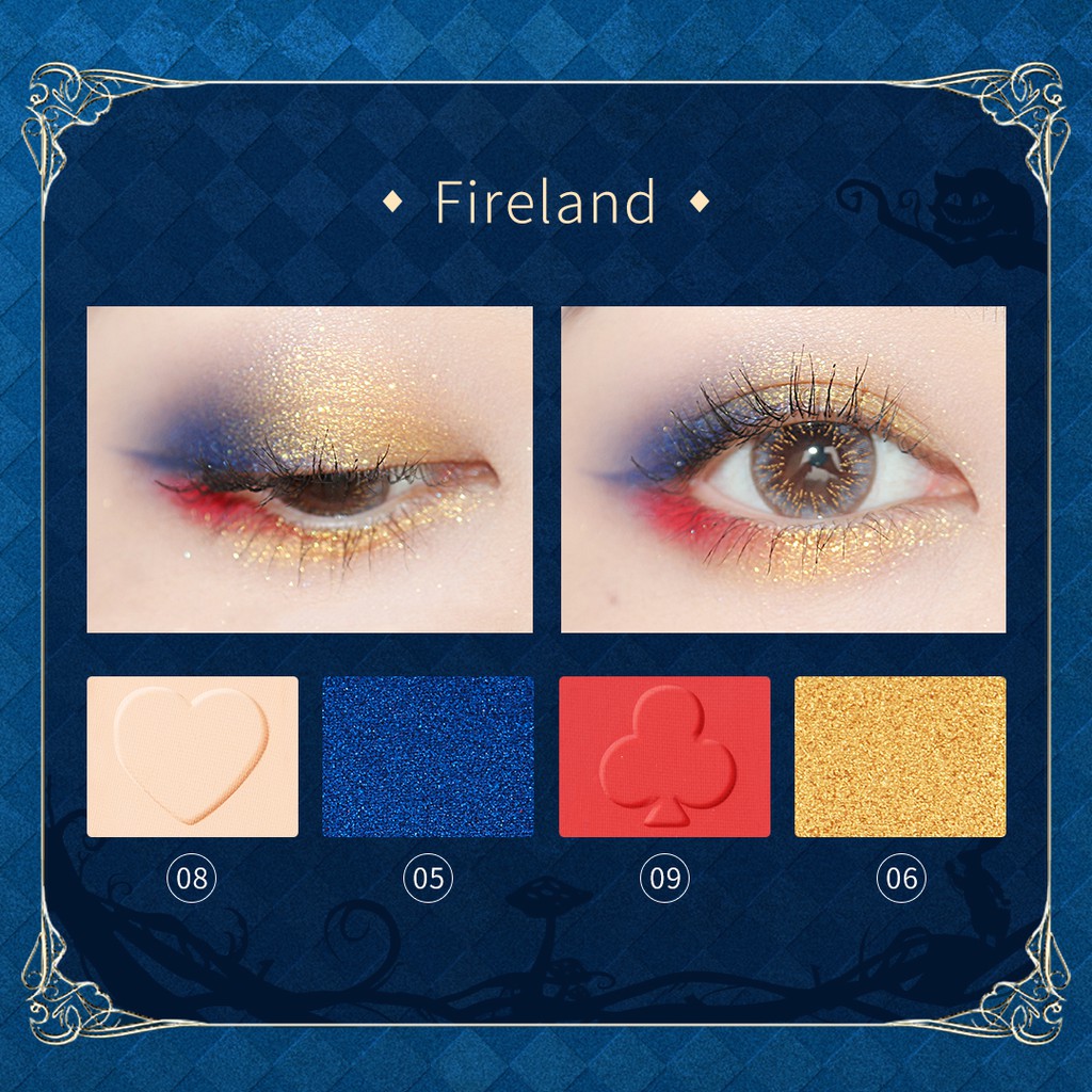 Bảng phấn mắt Zeesea phong cách Alice ở Xứ Sở Thần Tiên 20g | BigBuy360 - bigbuy360.vn