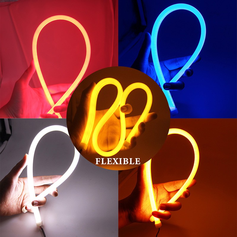 Set 2 Đèn Led Tín Hiệu Drl LYMOYO Dành Cho Xe Hơi 30/45/60cm