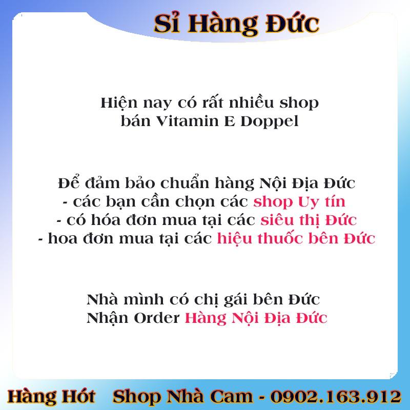[auth] Viên uống Doppelherz Aktiv Vitamin E 600N của Đức, 40 viên -Nội địa Đức Đủ Bill [Hot]