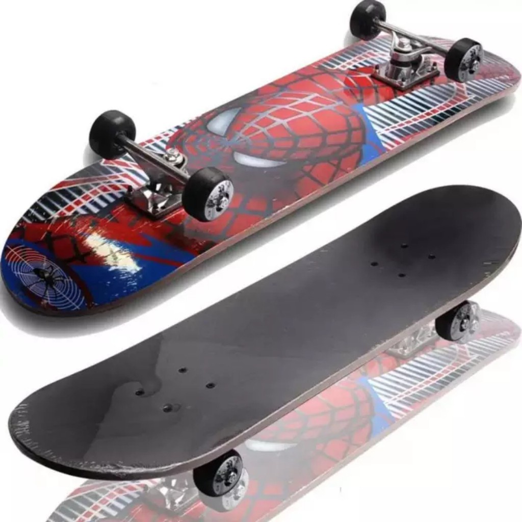 Ván Trượt thể thao siêu nhân nhiều màu bằng gỗ dành cho Trẻ Em, ván trượt nhiều hình vui nhộn cho bé chơi giá rẻ