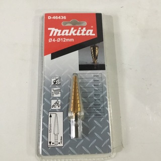 MŨI KHOAN BẬC MAKITA D-46436