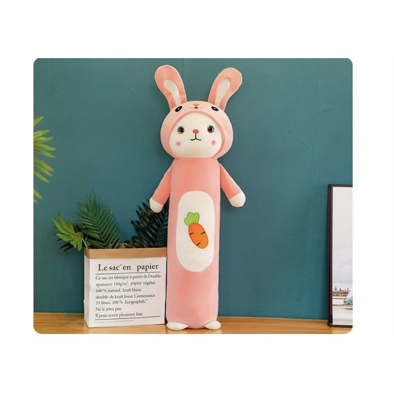 GẤU BÔNG THỎ CAROT CHUẨN HÀNG NỘI ĐỊA TRUNG DÀI 110CM