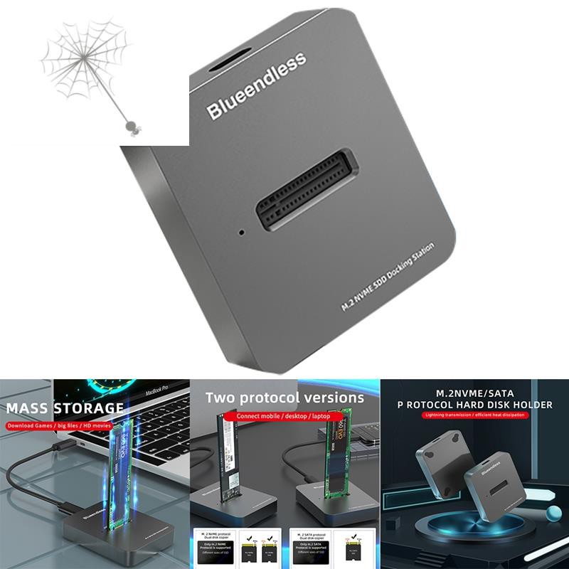 Đế Gắn Ổ Cứng Ssd Usb 3.1 M.2 Chuyển Đổi Type C Sang M.2 Ssd Cho Pc Laptop Điện Thoại Sata