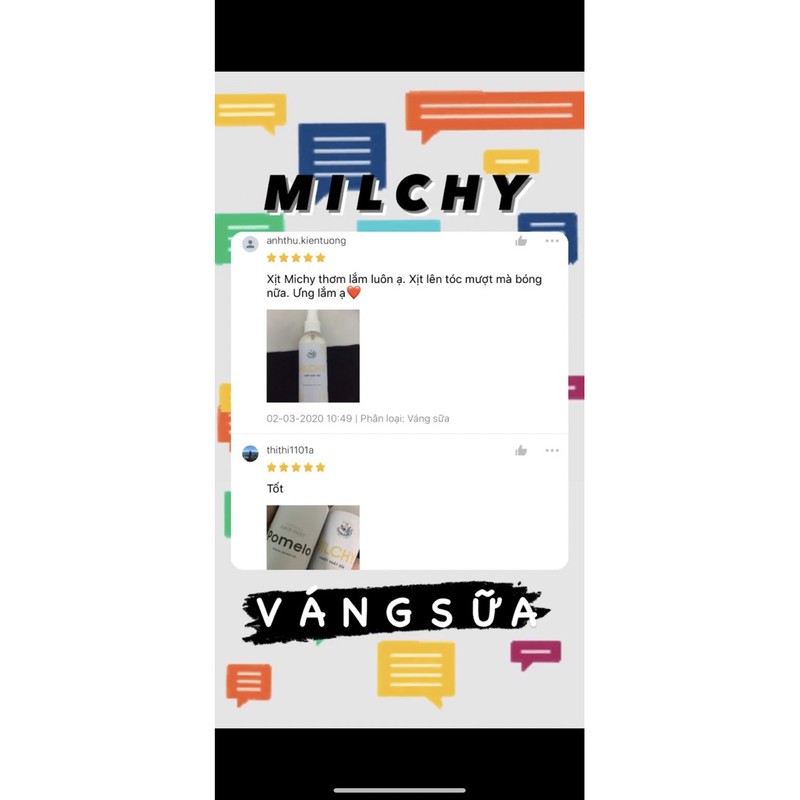 MILCHY Hair Mist - Xịt Dưỡng Váng Sữa | BigBuy360 - bigbuy360.vn