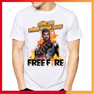 [Siêu Hot] Áo thun Game Free Fire - Form rộng BIGSIZE AZ F2018