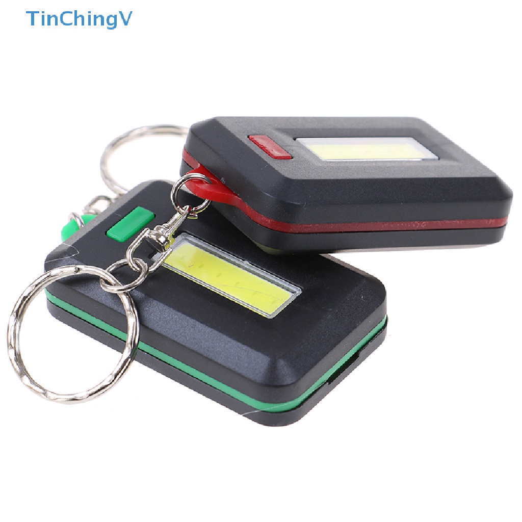 [TinChingV] Đèn Pin led Cob mini Có Móc Khóa Di Động Dùng Ngoài Trời [Hàng Mới]