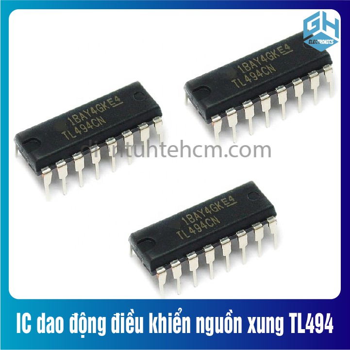 Combo 4 con IC dao động điều khiển nguồn xung TL494 TL494CN DIP