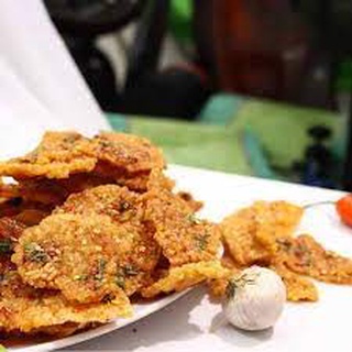 Sỉ 2kg cơm cháy nước mắn mỡ hành , ngoan , giòn tan"