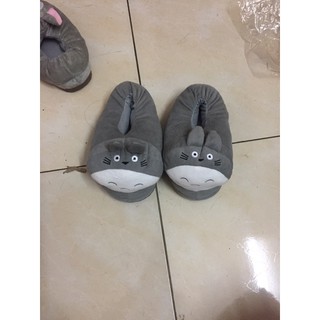 Dép bông totoro đế cứng