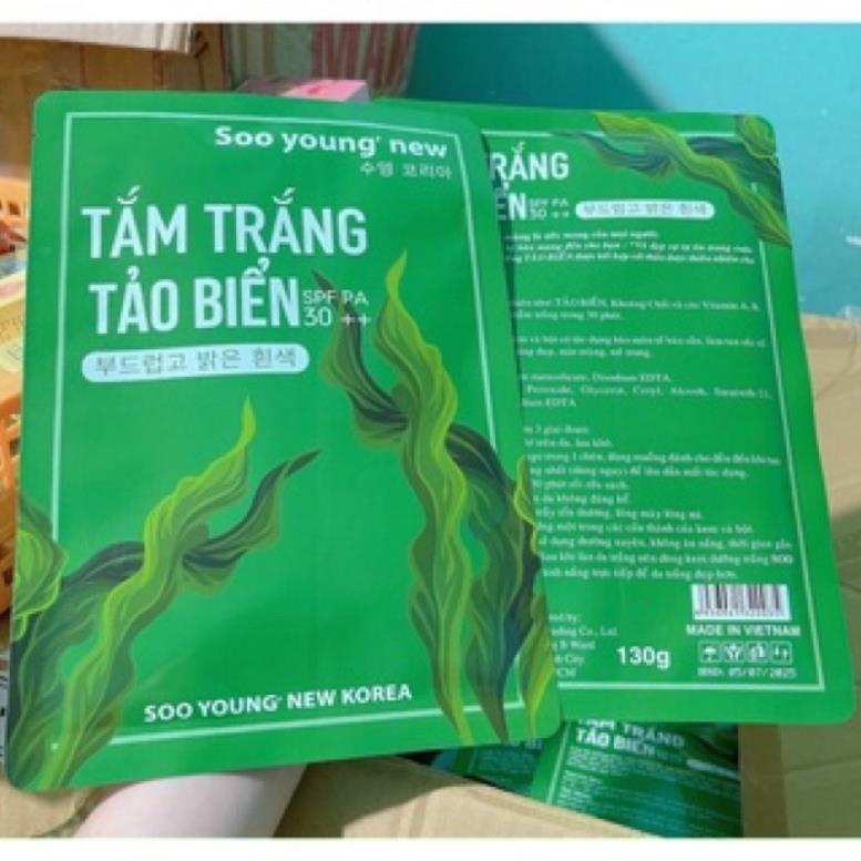 Sét tắm trắng tảo biển soo young 7 ngày 130g