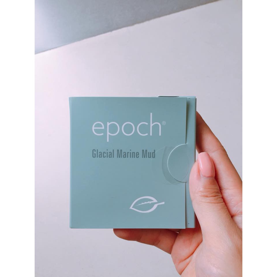 Kết quả hình ảnh cho Hộp Mặt Nạ Bùn Biển Tự Nhiên Epoch® Glacial Marine Mud dạng hộp