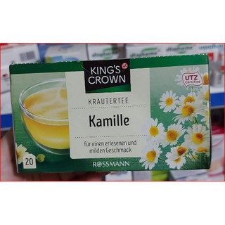 Trà hoa cúc King Crown- dạng trà nhúng - Vừa thơm vừa thanh nhiệt, giải độc và tiêu hoá tốt, ngủ ngon.