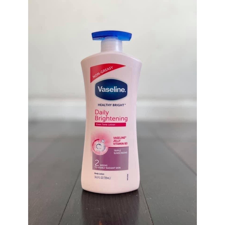 SỮA DƯỠNG THỂ VASELINE HỒNG LÀM MỊN &amp;TRẮNG DA 725ML MẪU MỚI CHÍNH HÃNG - 10436