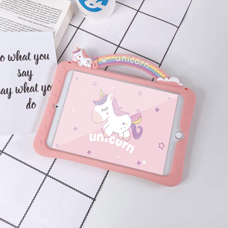 Ốp bảo vệ máy tính bảng hình kỳ lân cho APPLE IPAD MINI 1 2 3 4 5 IPAD 2 3 4 6 5 AIR 1 2 3 2017 2018 PRO 9.7" PRO 10.5" | BigBuy360 - bigbuy360.vn