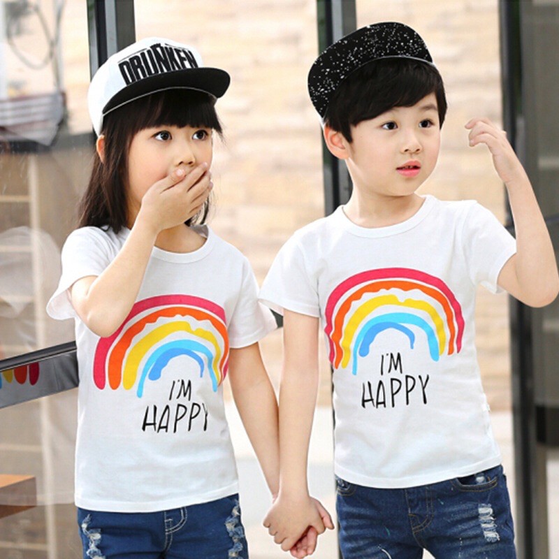 [Mã FADI5K245 giảm 5K đơn 0đ] Áo Thun Cộc Tay Cho Bé 7-18kg Nhiều Hình Ngộ Nghĩnh Chất Cotton