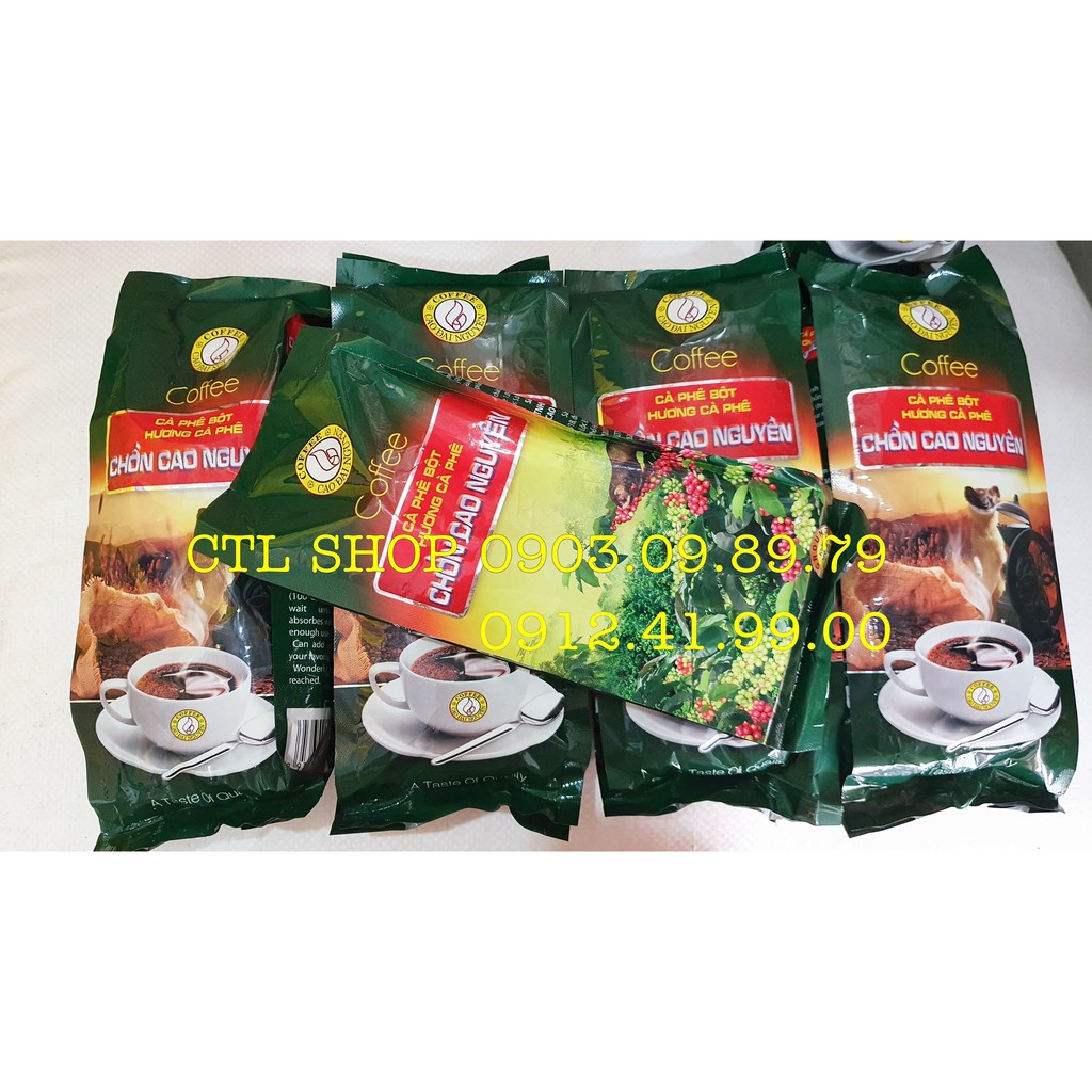 Cà Phê Chồn Cao Nguyên ( Chồn Xanh ) Gói 500gr