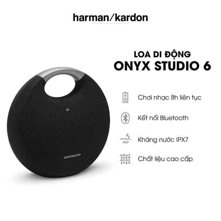 Loa Bluetooth Harman Kardon Onyx Studio 6 - Mới Chính Hãng (Bảo Hành 12T)