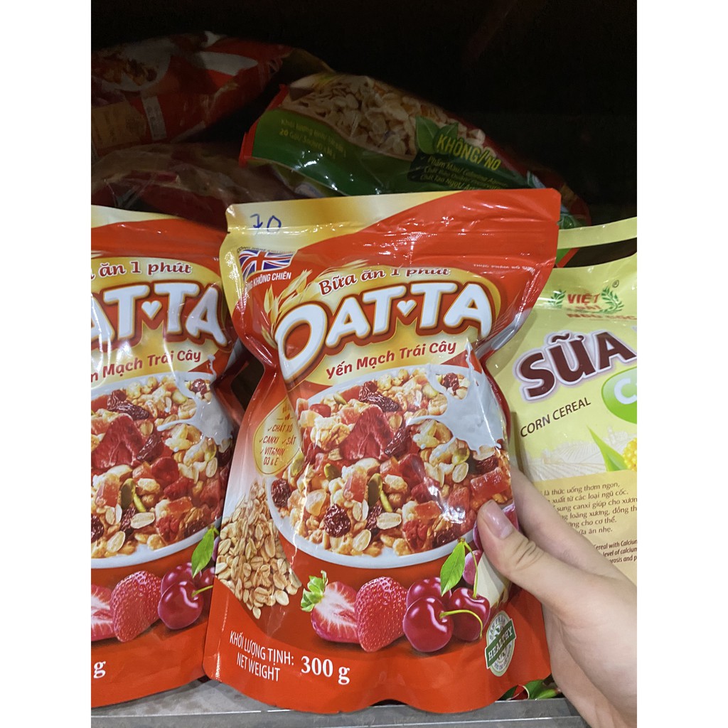 Yến mạch trái cây Otta gói 300g